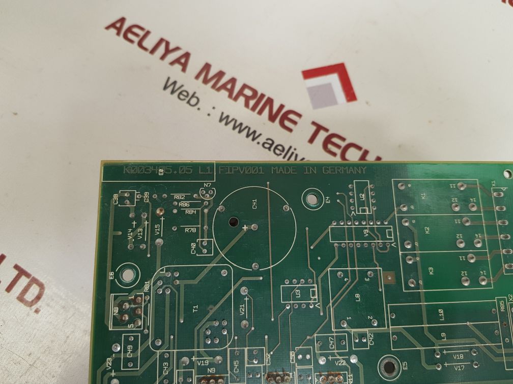 Schenck k003405.05 b4 fipv001 pcb card