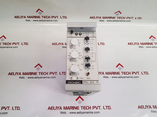 Stromberg/abb spaj 3c5 j3 time relay 17...40v- 
