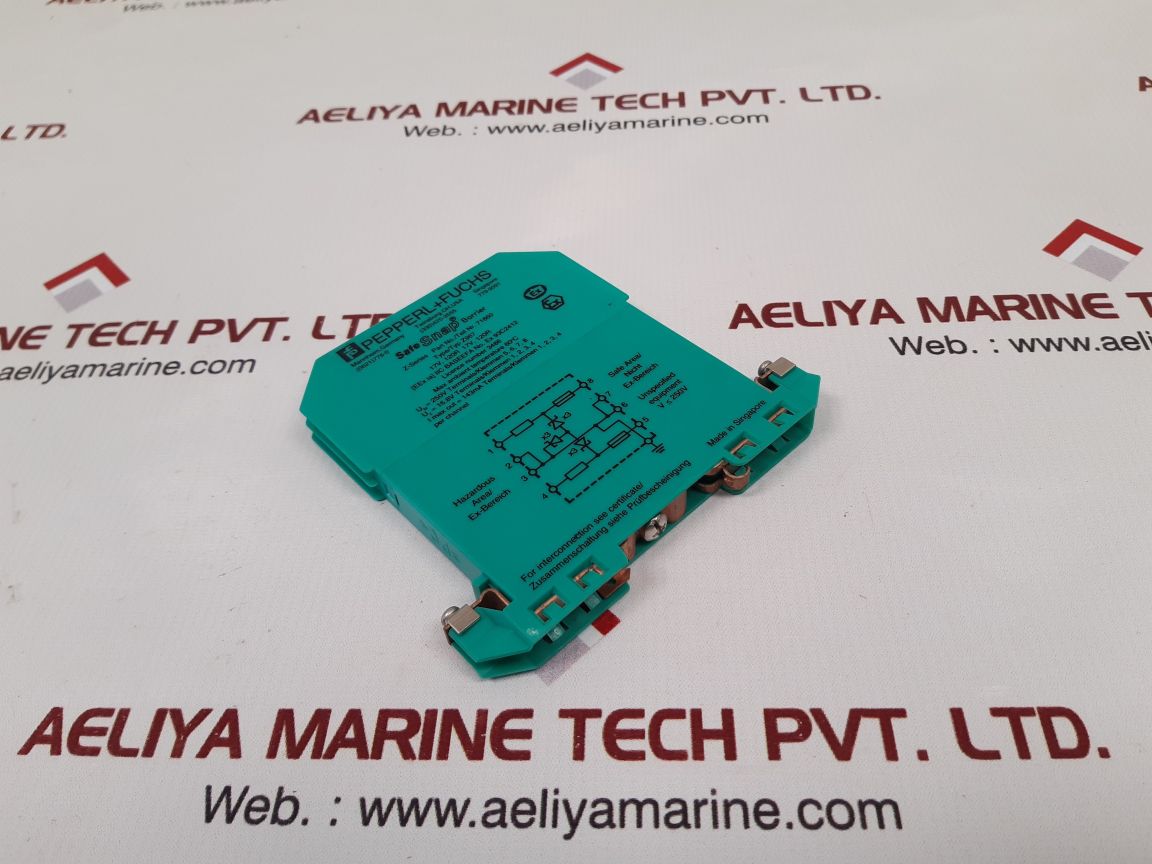 Pepperl+fuchs z-series z967 safe snap barrier 71860 New 
