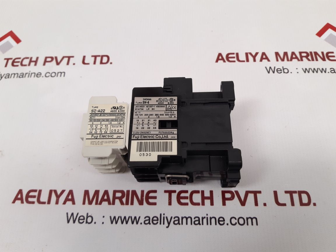 Fuji electric sh-4/sz-a22 contactor 380-400v 50hz/400-440v 60hz
