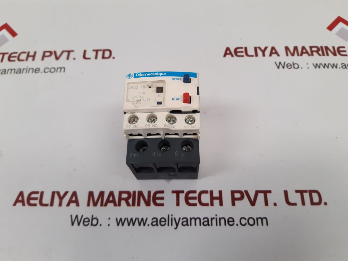 Telemecanique lr3d16 overload relay