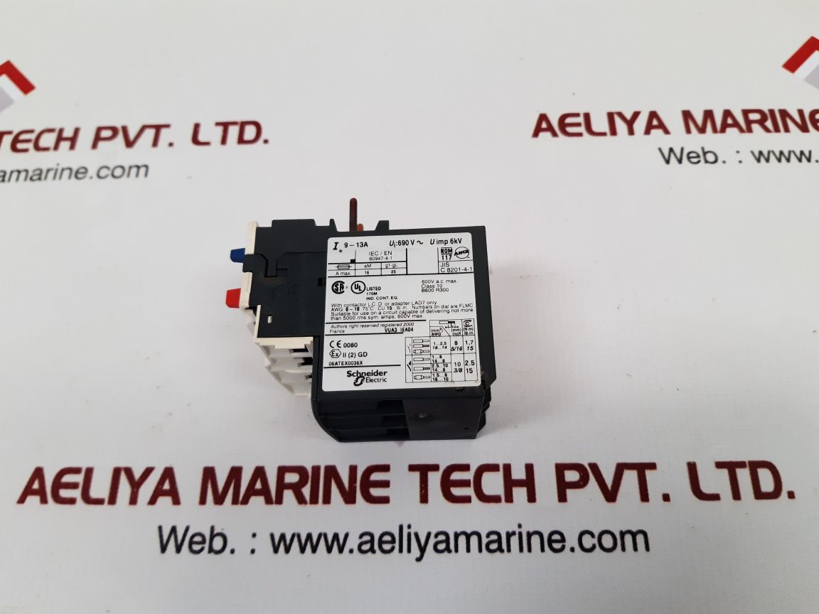 Telemecanique lr3d16 overload relay