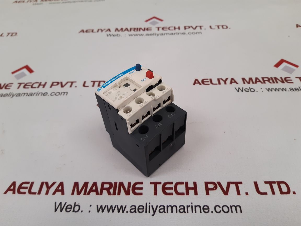 Telemecanique lr3d16 overload relay