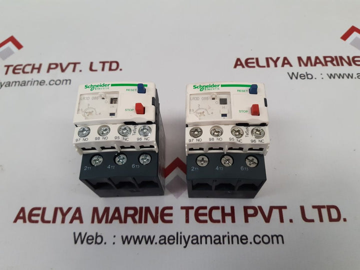 Schneider electric lr3d 086 overload relay