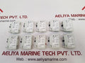 Set of 10x  General electric bclf01 auxiliary contact blocks