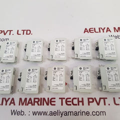 Set of 10x  General electric bclf01 auxiliary contact blocks