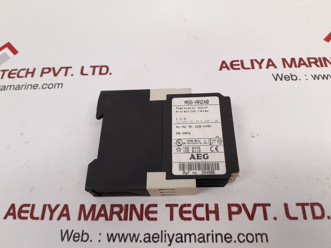 Aeg mss-aa240 thermistor motor protection relay