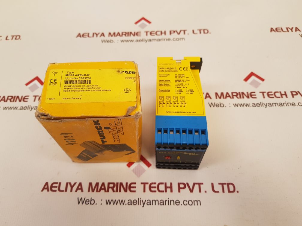 Turck ms41-42ex0-r logic amplifier relay