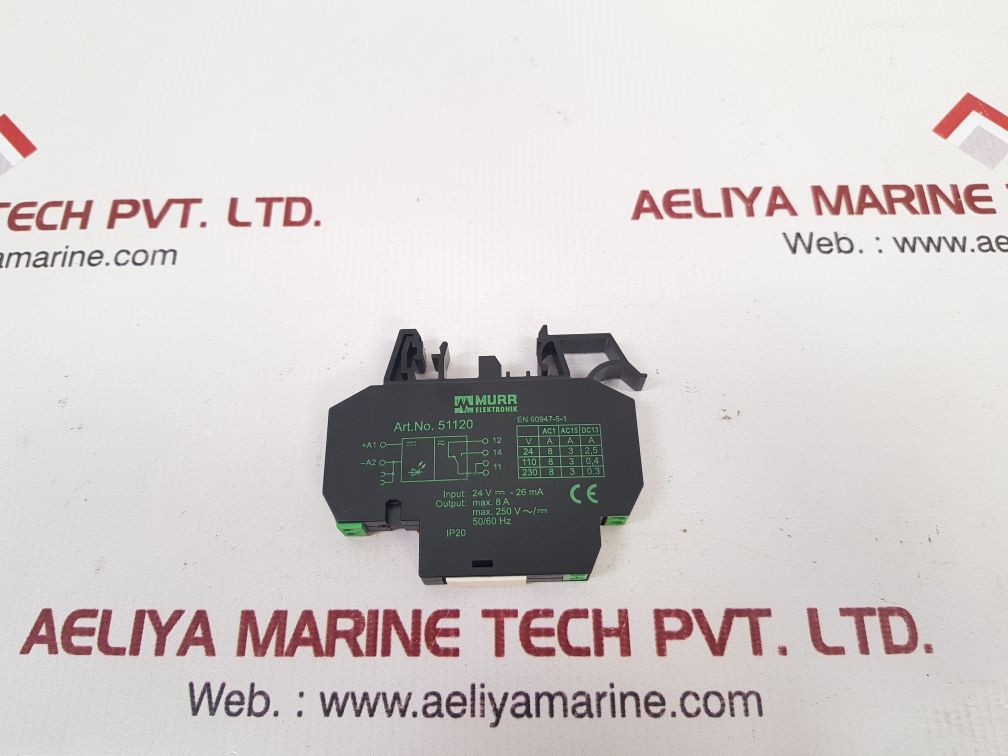 Murr elektronik 51120 output relay en 60947-5-1