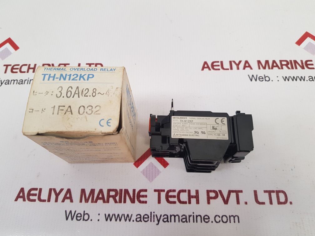 Mitsubishi electric th-n12kp thermal overload relay New