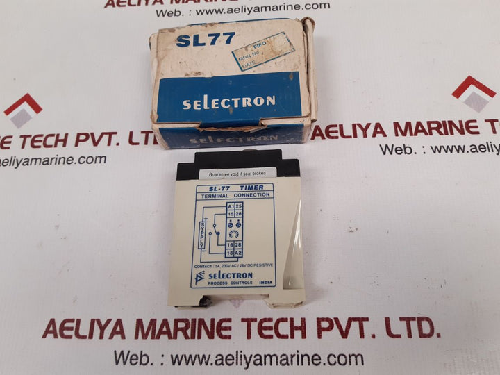 Selectron sl-77 timer