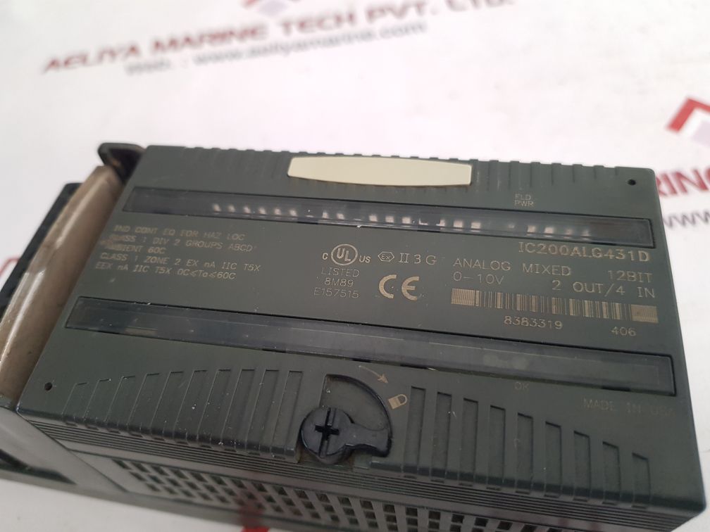 Ge fanuc ic200alg431d analog mixed module
