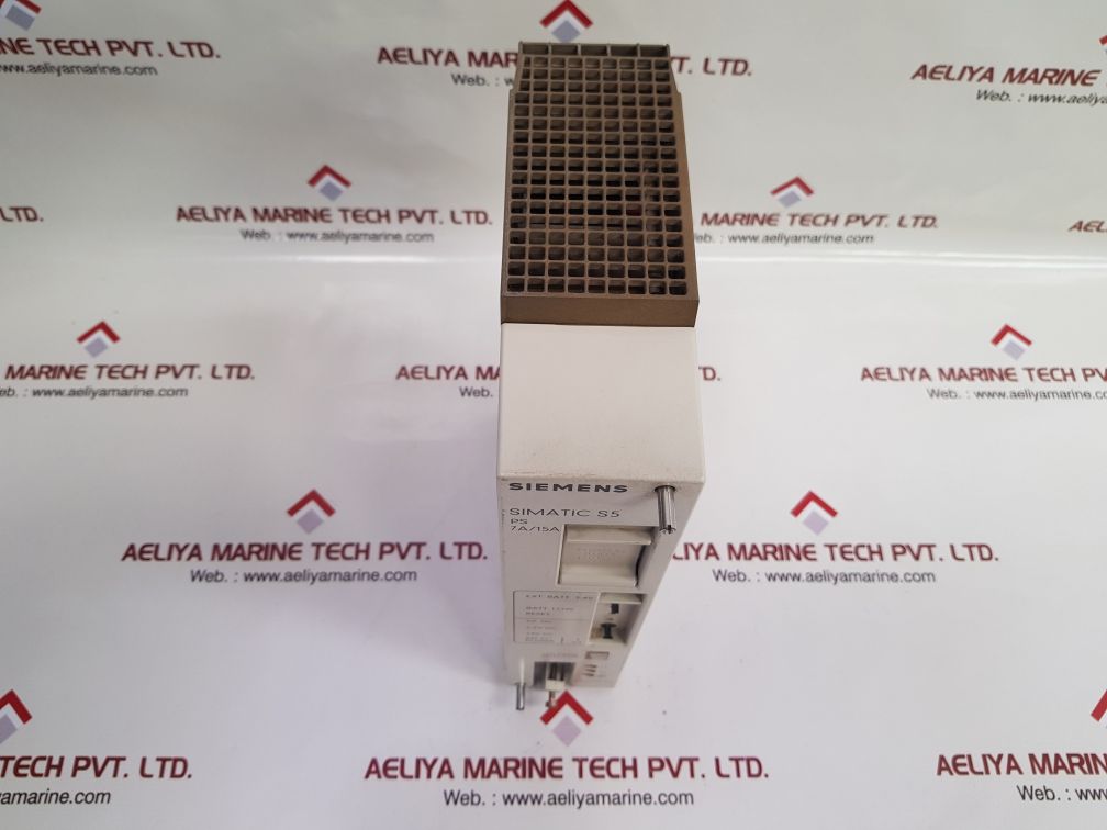 Siemens simatic s5 ps 7a/15a power supply module Used
