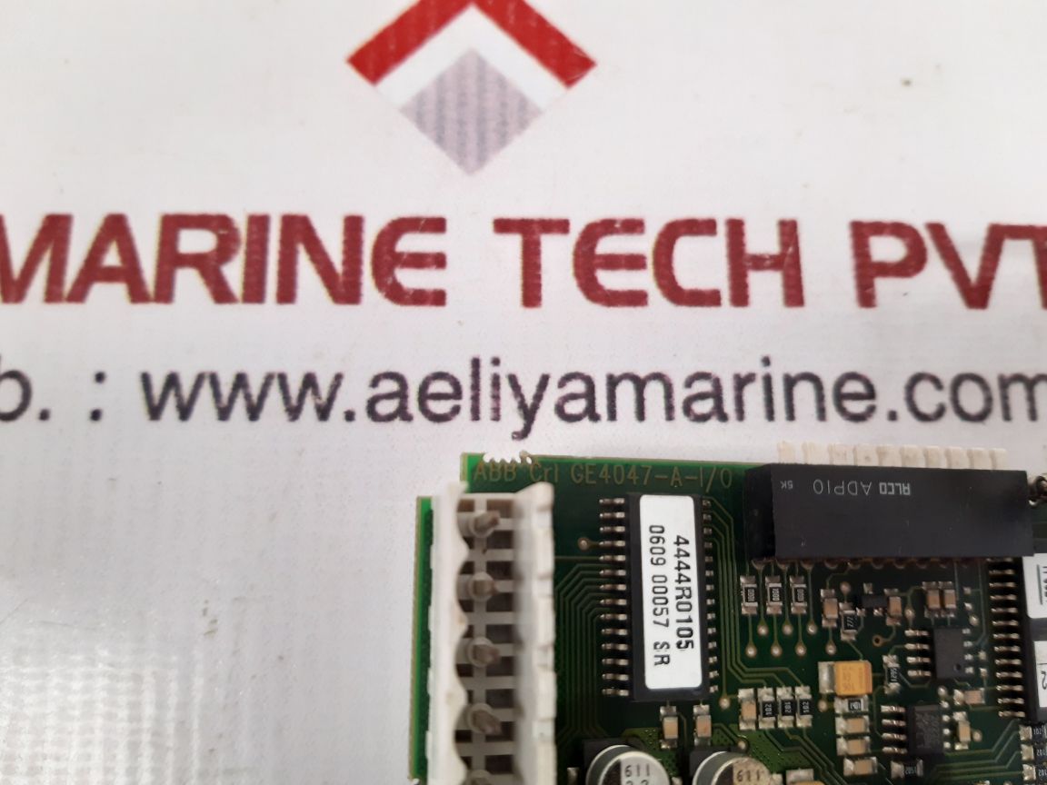 Abb crl ge4047-a-i/o pcb card