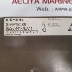 Siemens 6es5 441-7la11 simatic s5 digital output module Used
