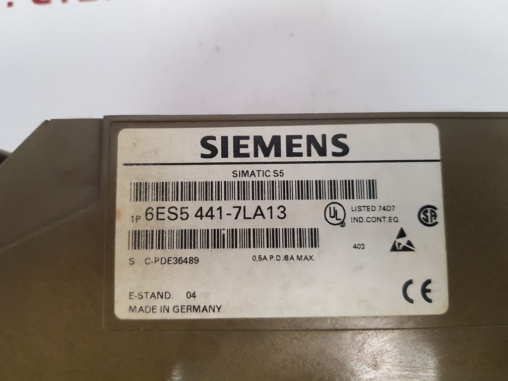 Siemens 6Es5 441-7La13 Digital Output Module
