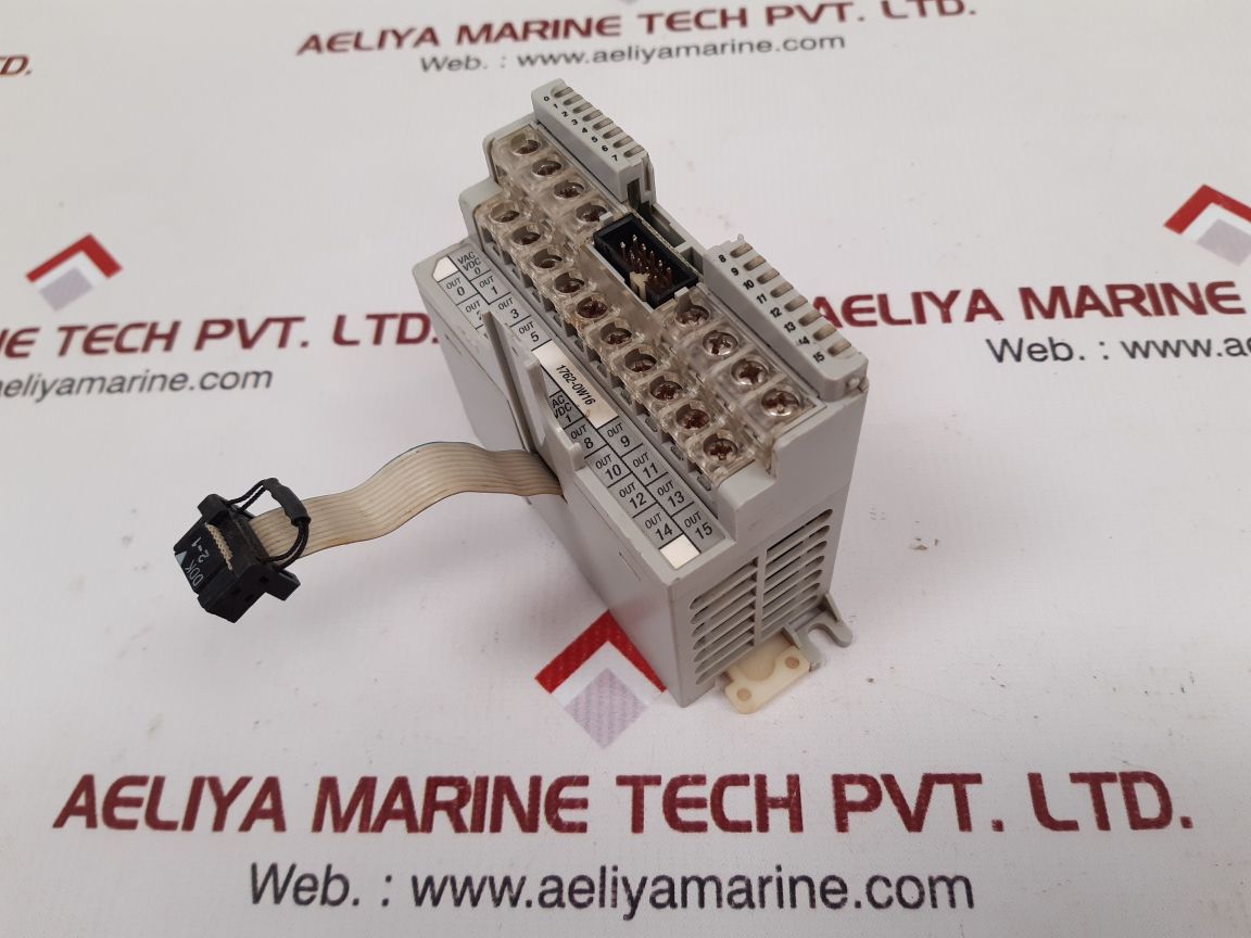 Allen-bradley 1762-ow16 micro logix 16 pt. vac/vdc relay output ser.b rev.a 