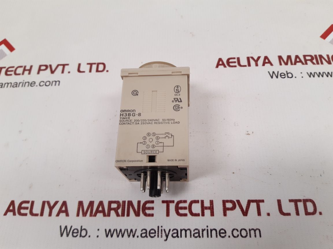 Omron h3bg-8 timer New