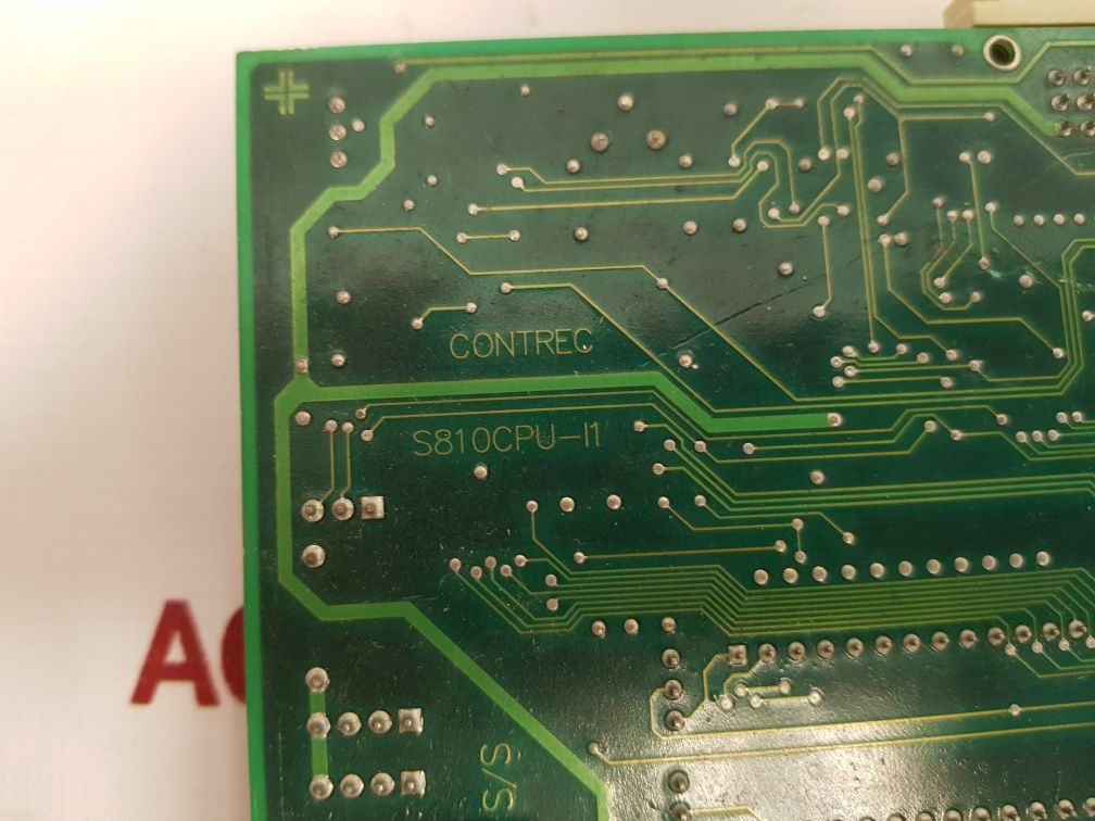 Contrec S810Cpu Pcb Card 1368Mla