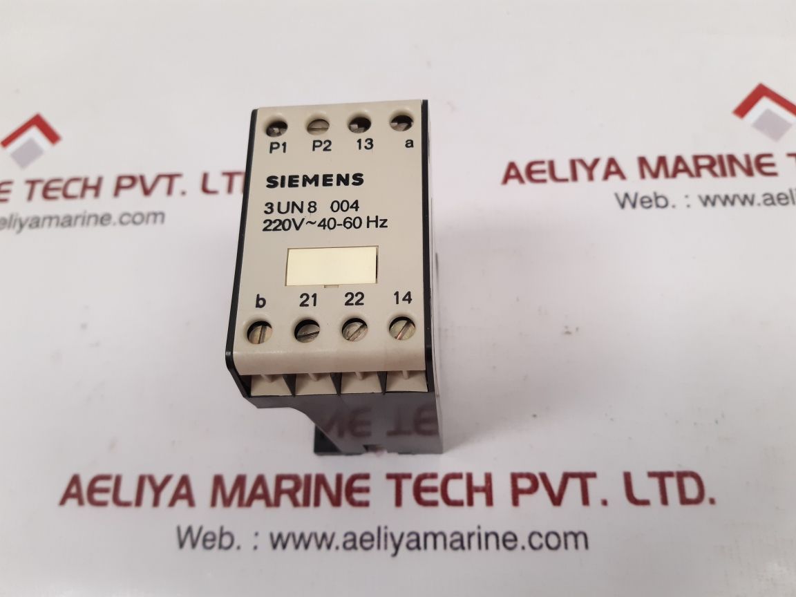 Siemens 3un8 004 control relay New