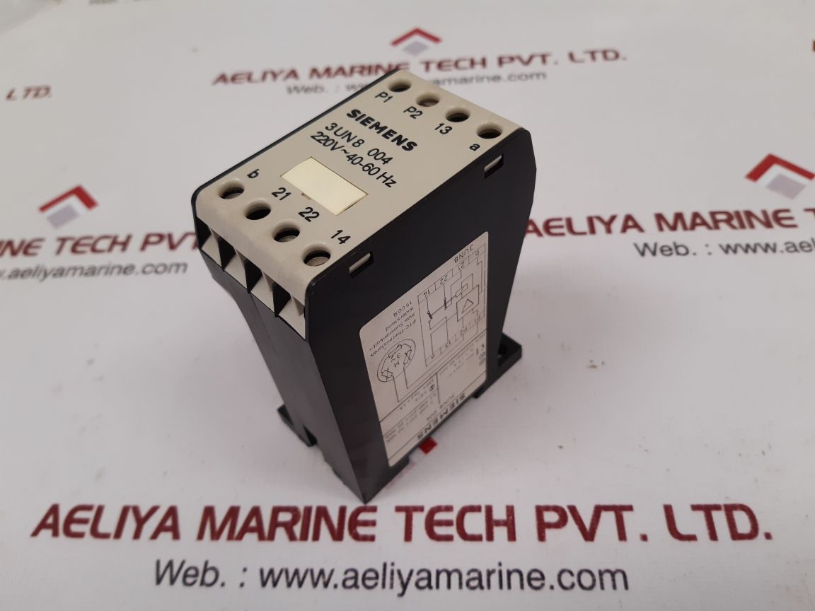 Siemens 3un8 004 control relay New