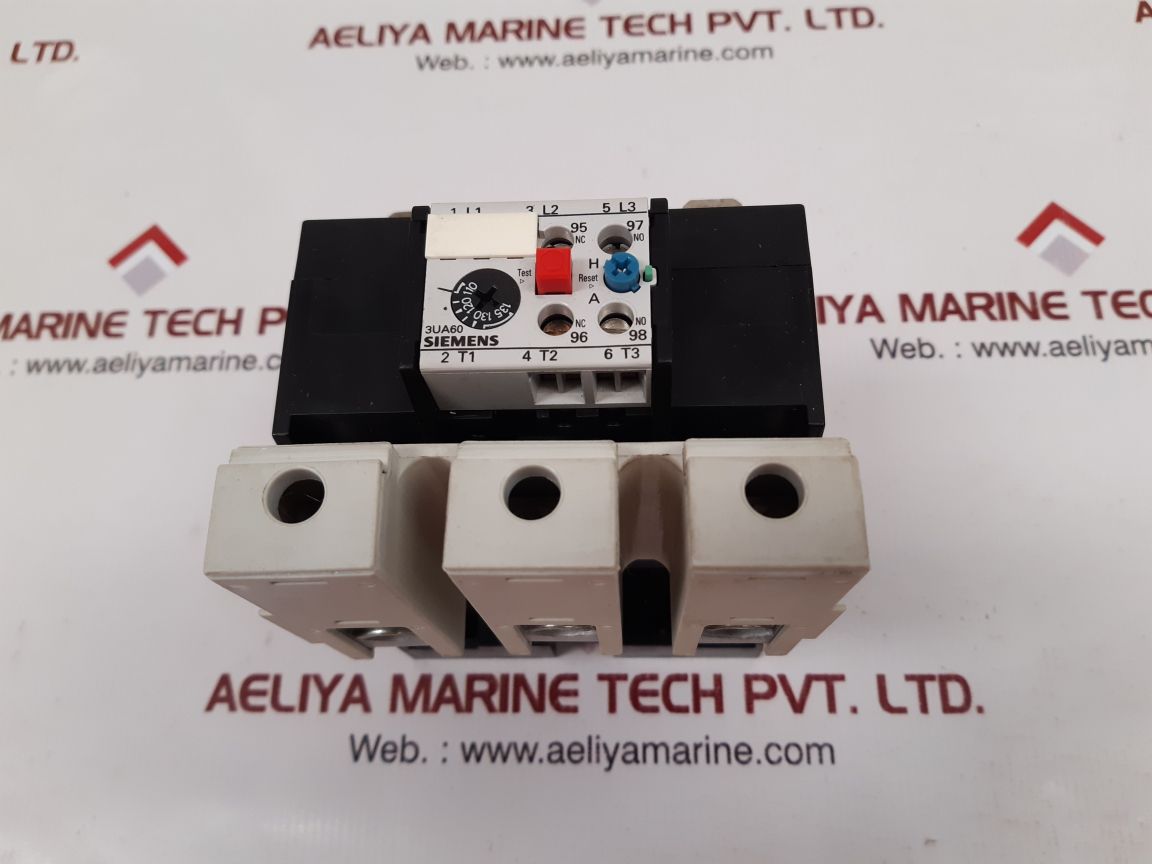 Siemens 3ua60 00-3j* thermal overload relay
