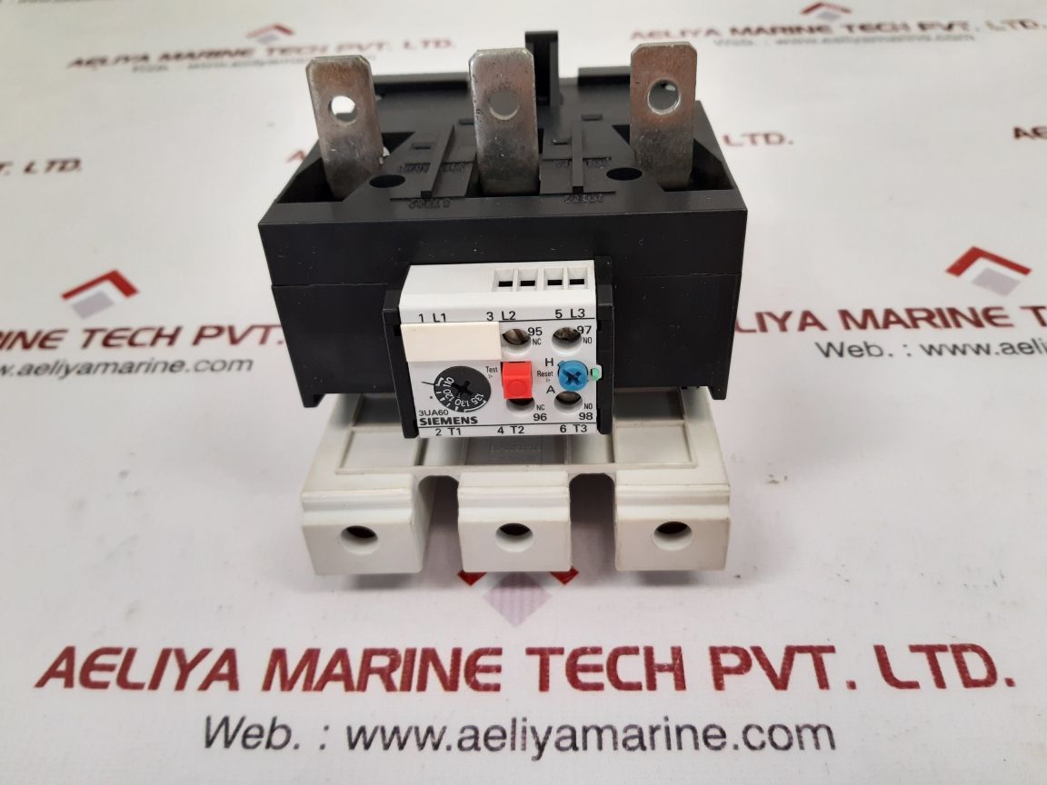 Siemens 3ua60 00-3j* thermal overload relay