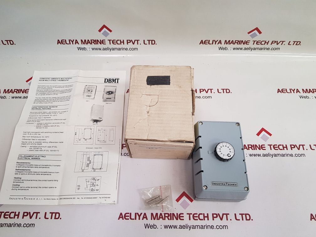 Industrie Technik Dbmt-211R Room Multi-stage Thermostat