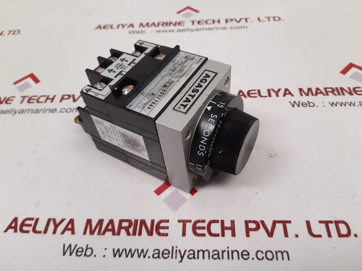 Agastat 7022zct timing relay 1.5-15 sec. NEW 