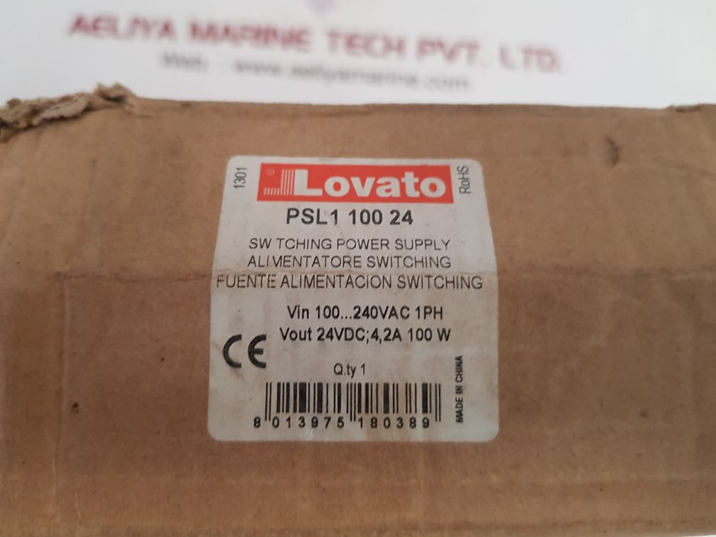 Lovato Psl1 100 24 Switching Power Supply