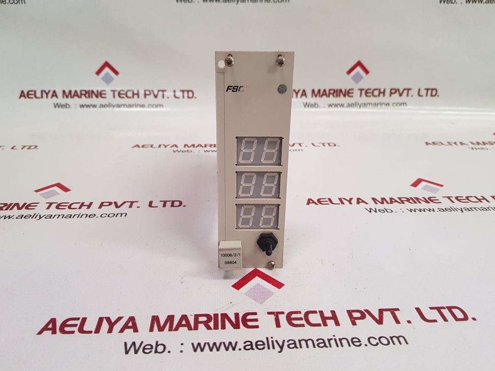 Fsc 10006/2/1 Module Used