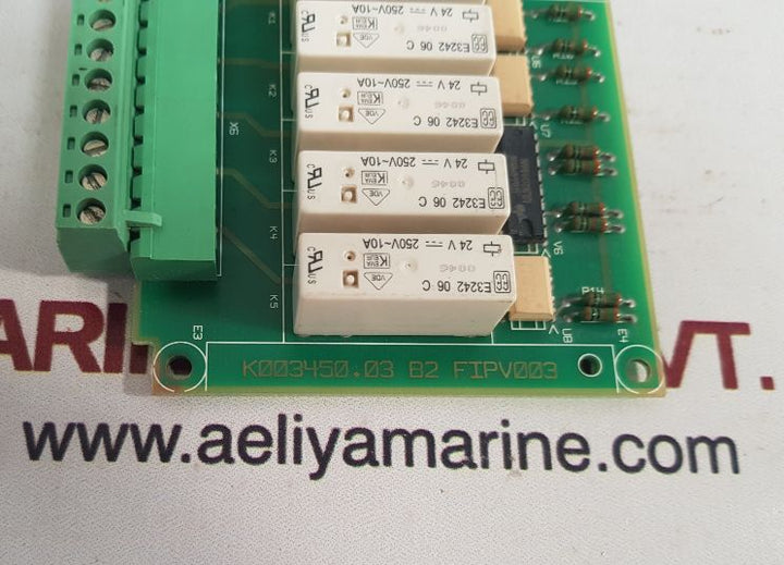 Carl schenck fipv005 pcb card