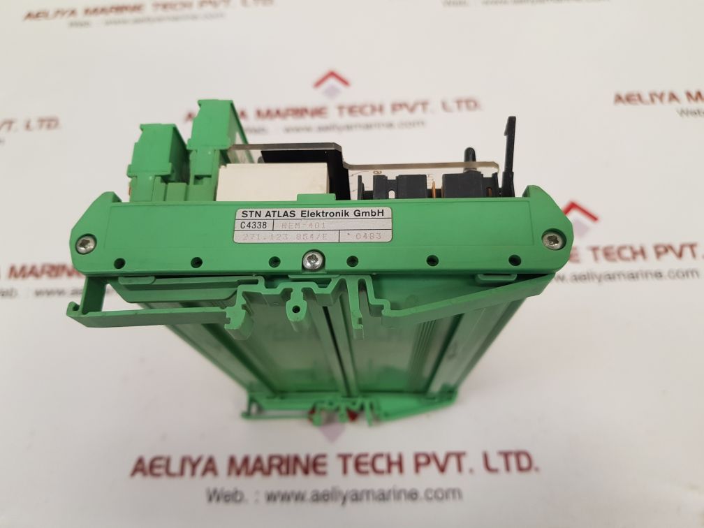 Stn atlas elektronik rem 401 relay and input module 271.123 854/e Used 