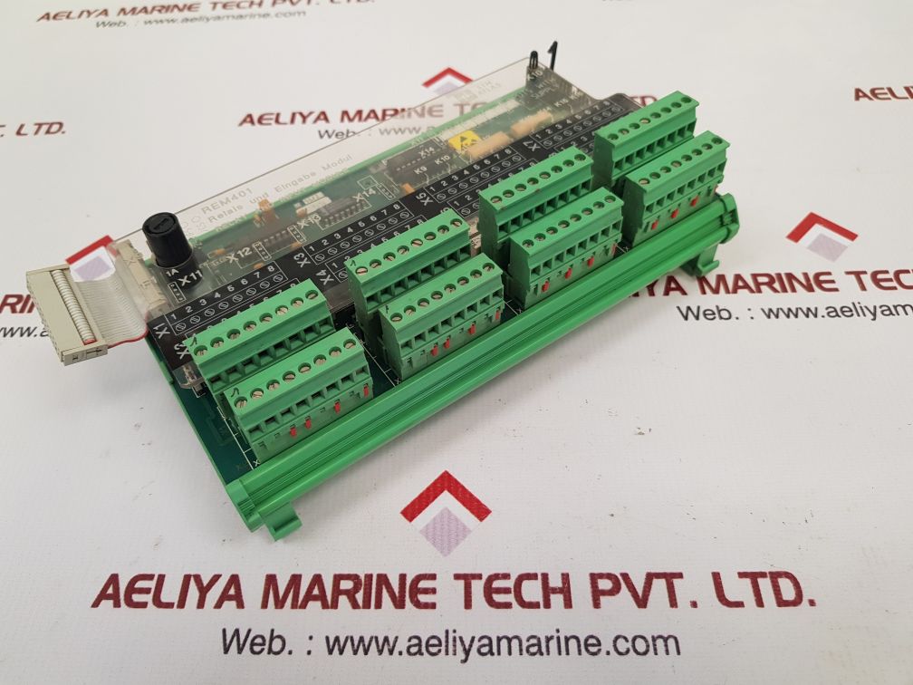 Stn atlas elektronik rem 401 relay and input module 271.123 854/e Used 