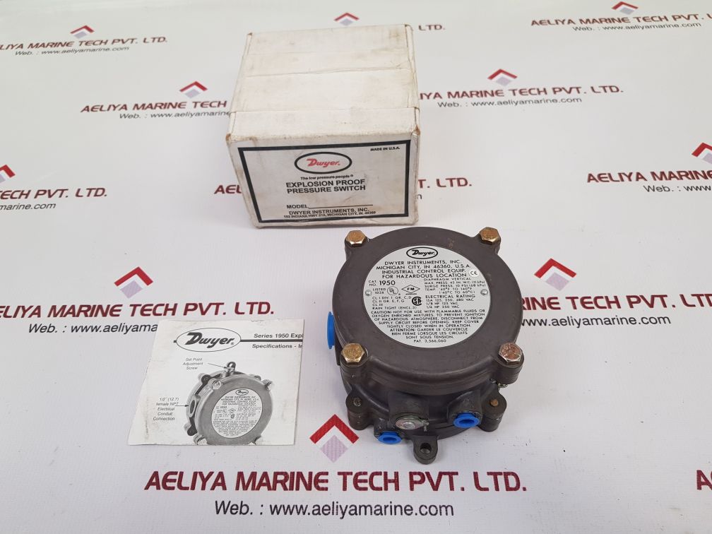 Dwyer 1950-20-2F Explosion Proof Pressure Switch