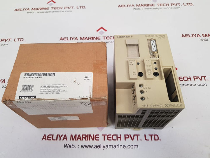 Siemens Simatic S5-100U Compact Controller 6Es5 102-8Ma02 New