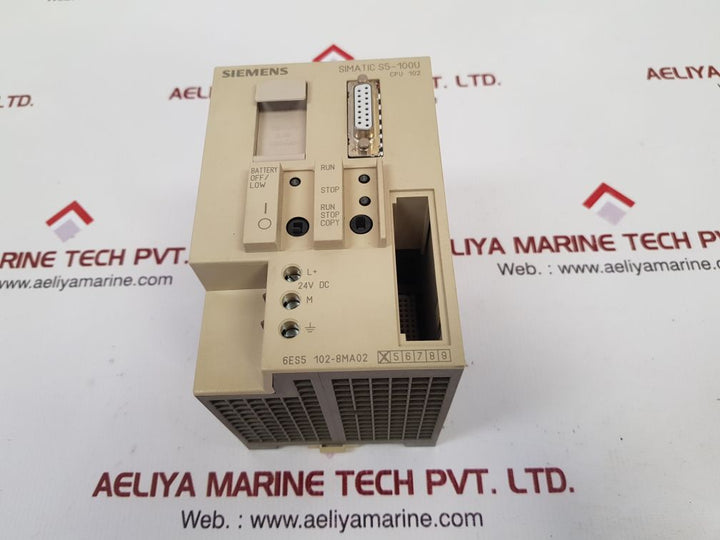 Siemens Simatic S5-100U Compact Controller 6Es5 102-8Ma02 New