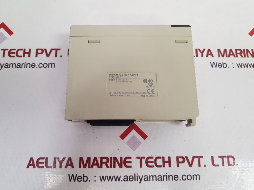 Omron Cs1W-ad081 A/D Unit Cs1W-ad081-v1