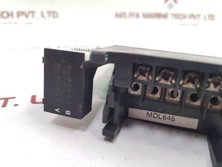 Mdl645 Input Module 44A731779-001R00/0