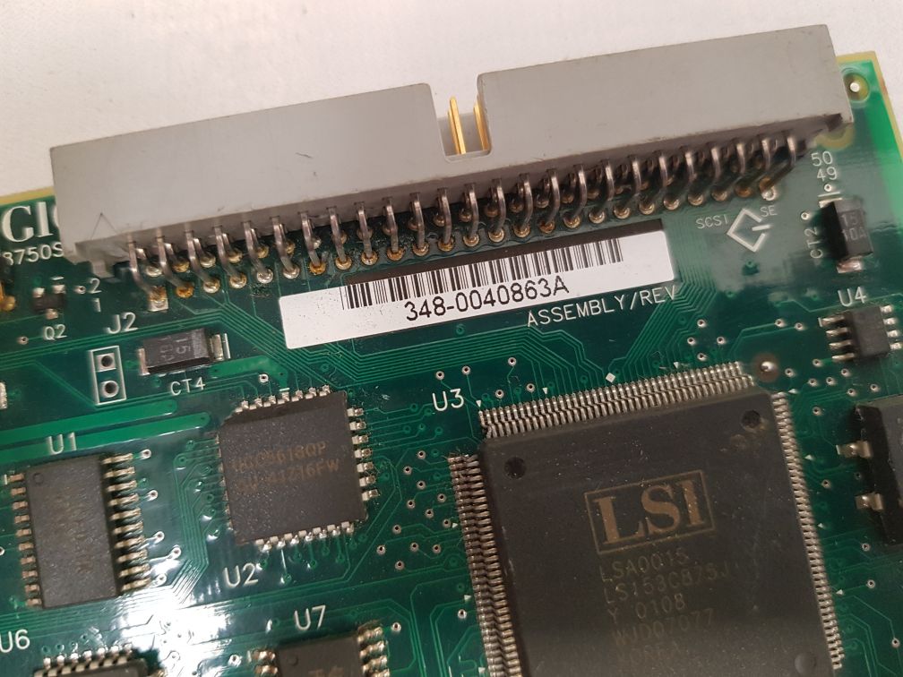 Lsi Logic 348-0040863A Pci Scsi Card