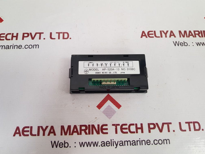 Asahi Keiki Ap-520A-13 Panel Meter