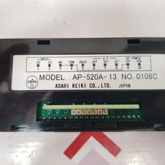 Asahi Keiki Ap-520A-13 Panel Meter
