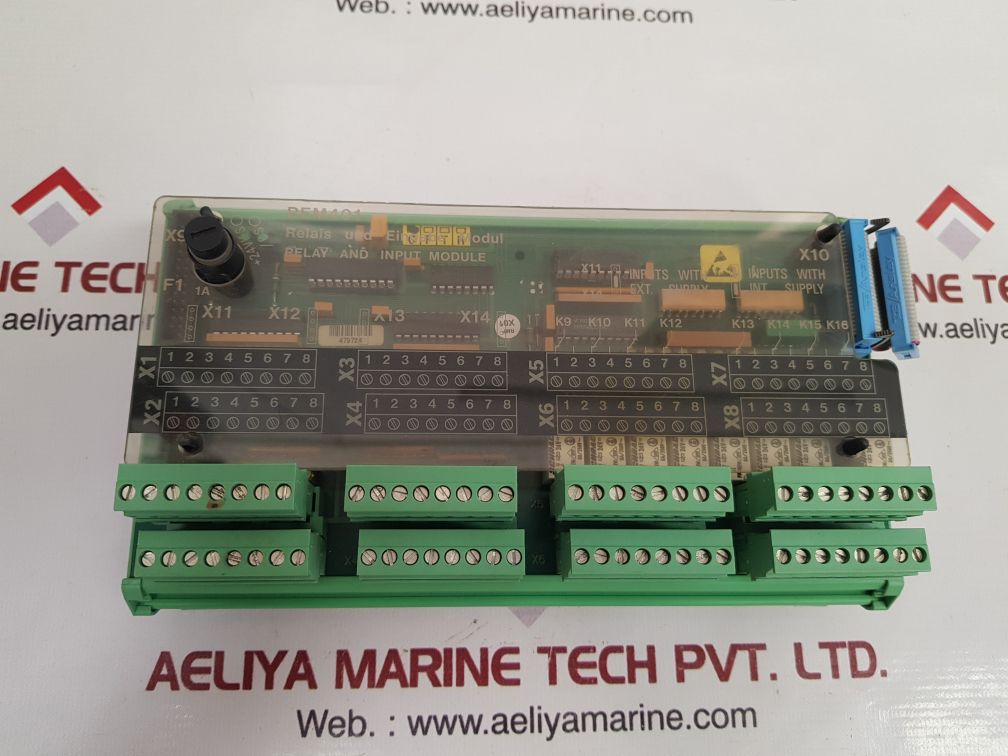 Sam Electronics/Lyngsoe Marine Rem 401 Relay And Input Module Used