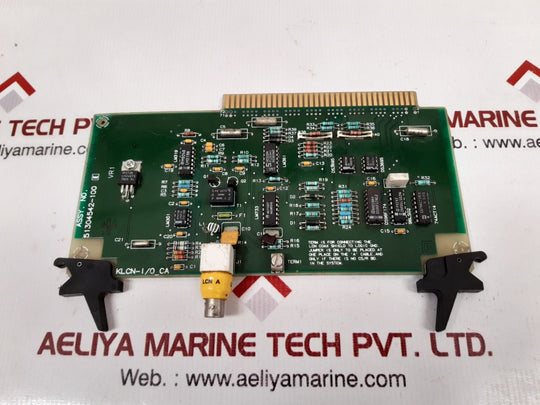 Honeywell 51304542-100 Klcn-i/O Ca Card 51304541 Rev.B