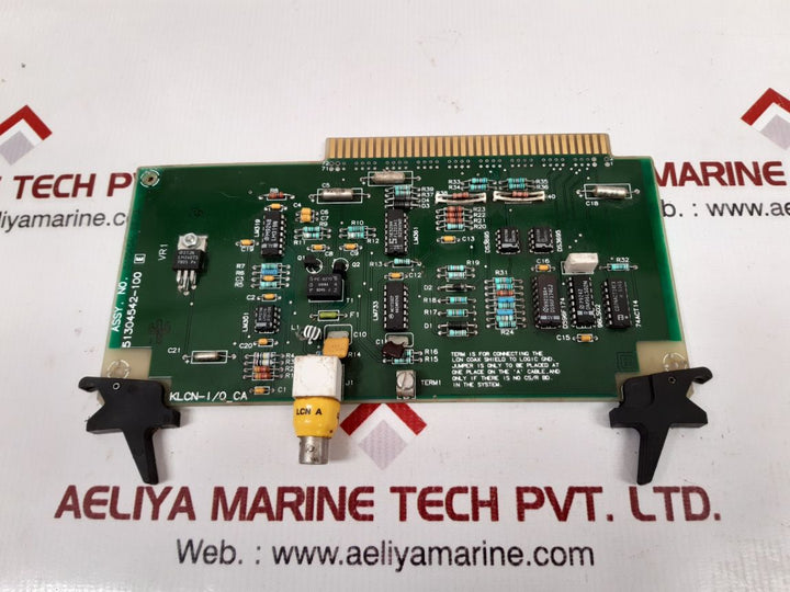 Honeywell 51304542-100 Klcn-i/O Ca Card 51304541 Rev.B