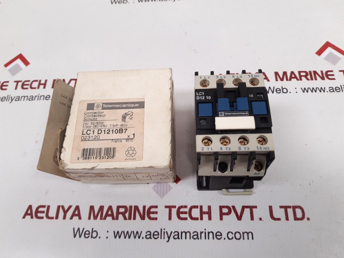 Telemecanique Lc1 D1210B7 Contactor