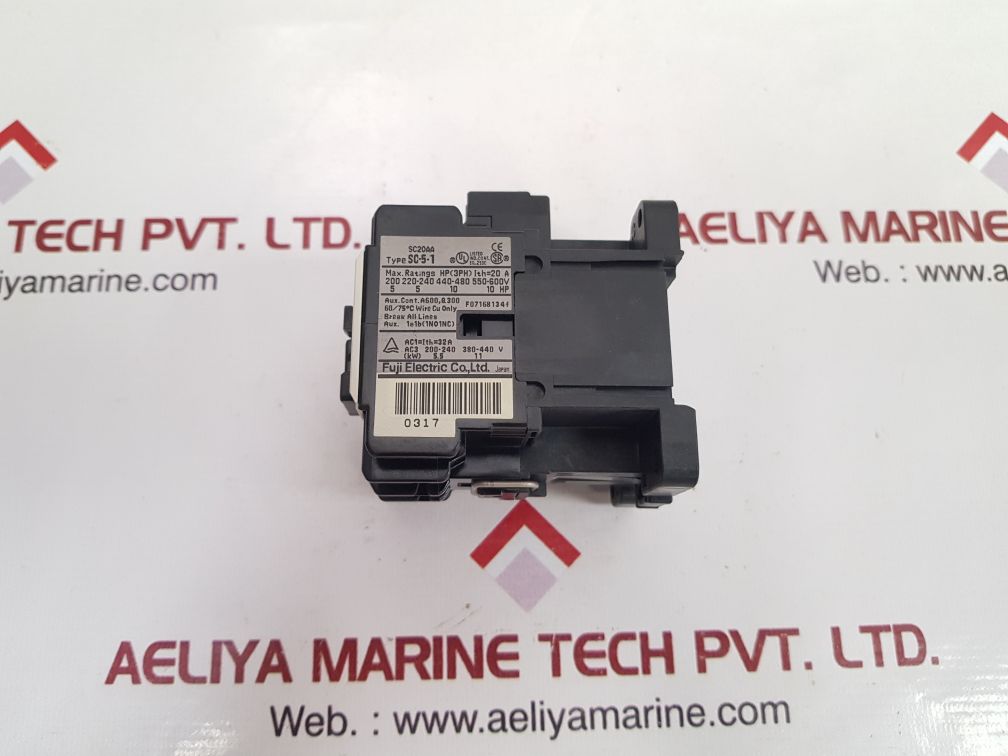 Fuji Electric Sc-5-1 [19] Magnetic Contactor Sc20Aa New