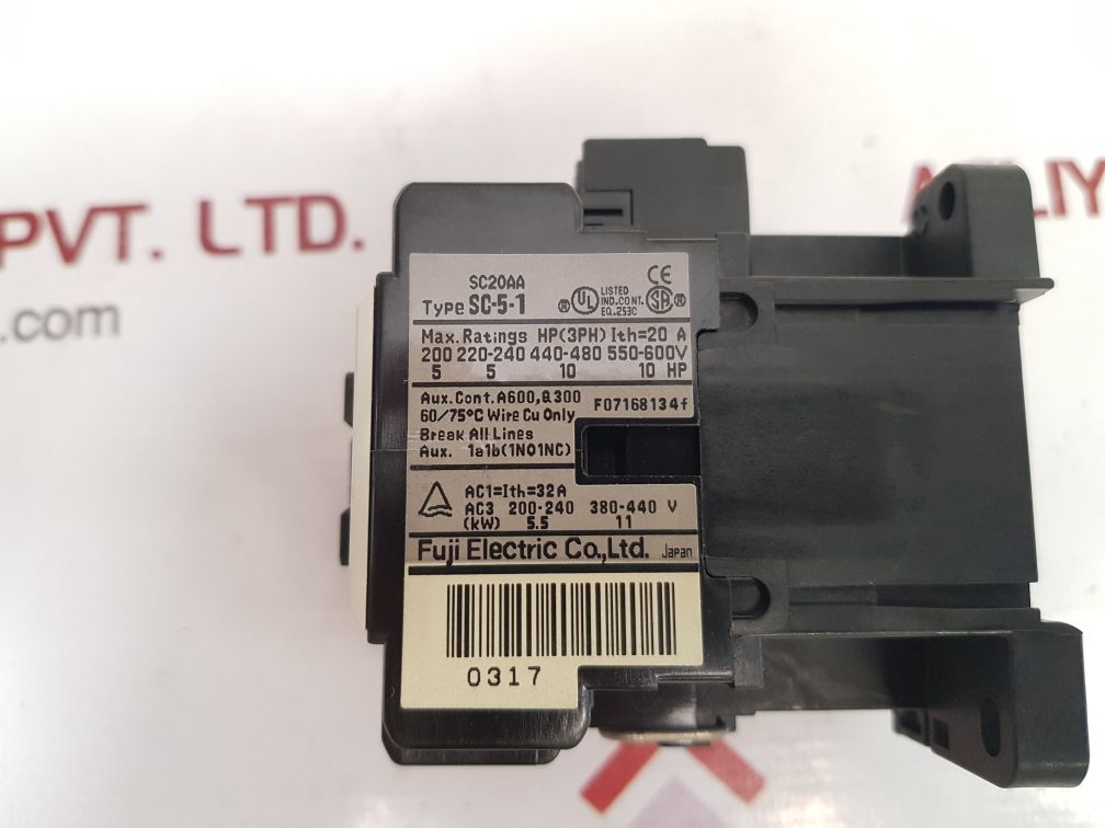 Fuji Electric Sc-5-1 [19] Magnetic Contactor Sc20Aa New