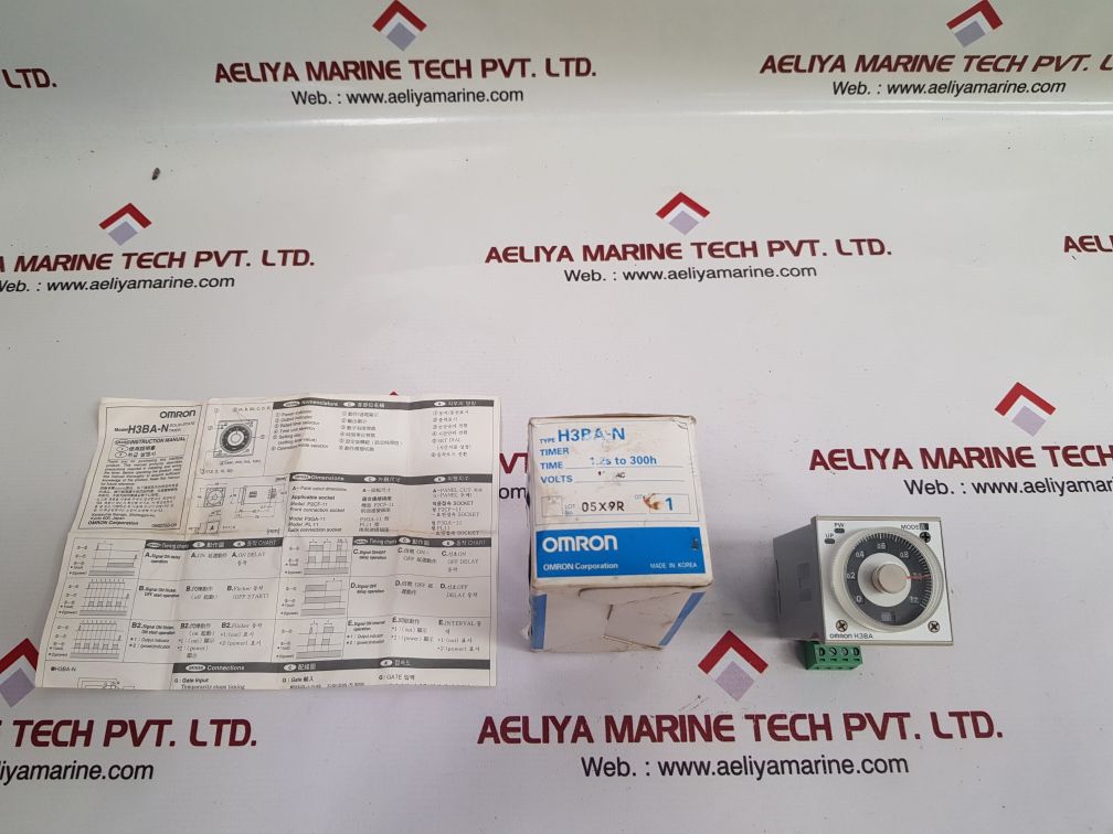 Omron H3Ba-n Solid-state Timer 110Vac