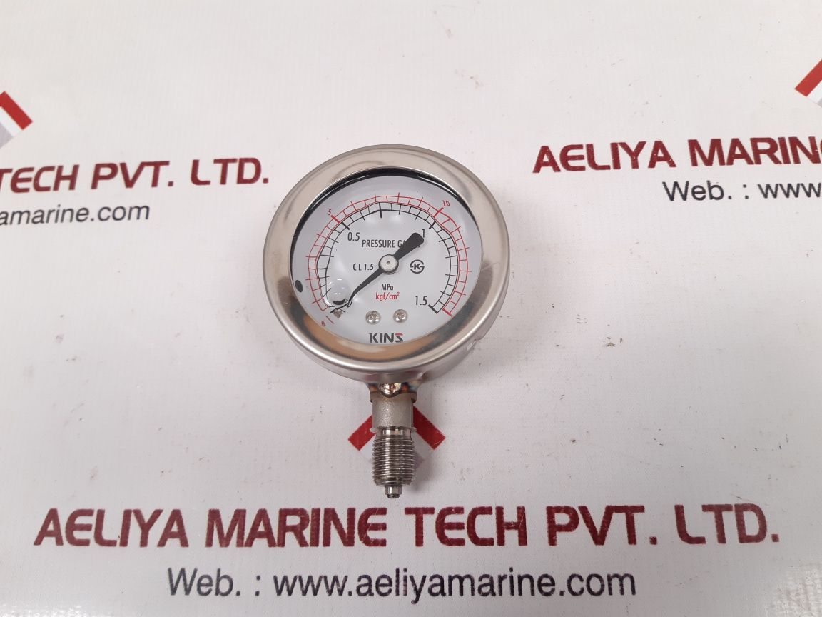 Konics Instrument Ss-3071 Pressure Gauge